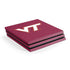 Virginia Tech University Maroon PlayStation PS4 Skins